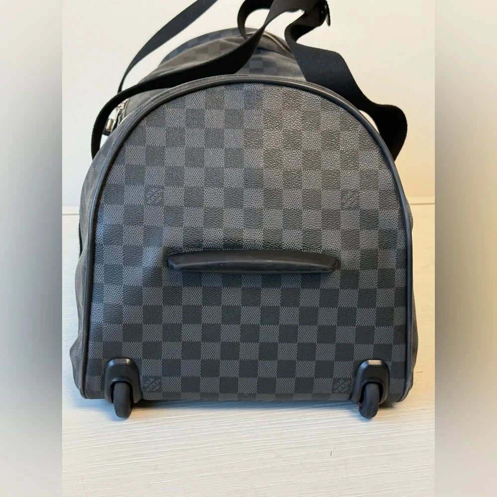 Louis Vuitton Neo Eole 55 Damier Graphite Rolling Duffle Bag